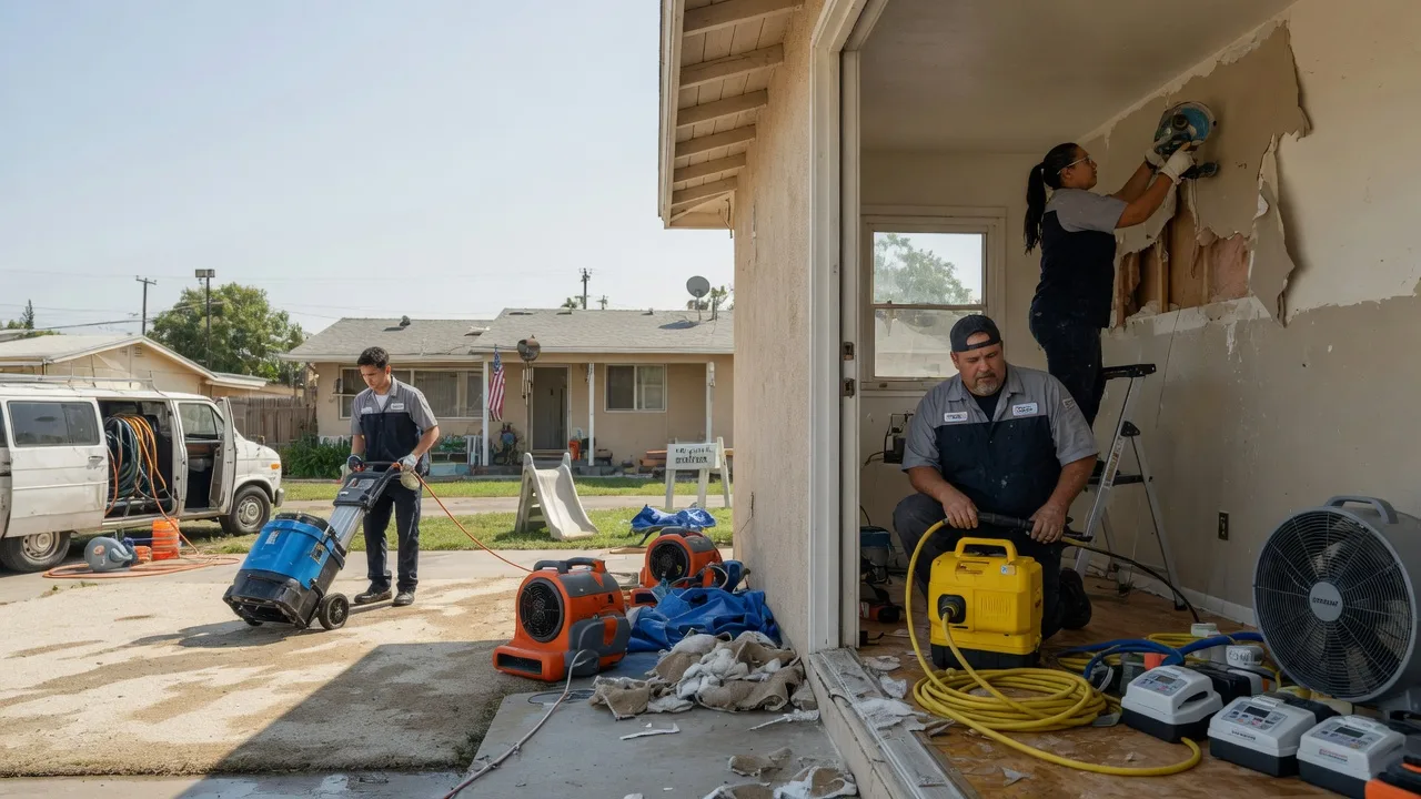 Water Damage Restoration in Rialto, CA near me